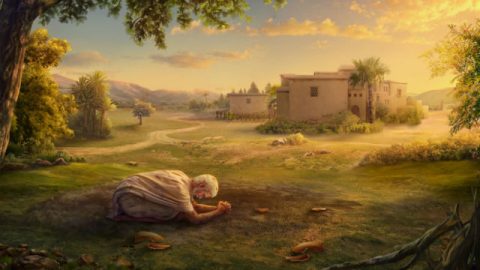 A fé de Jó em Deus não é abalada porque Deus está escondido dele