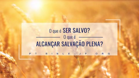 o que é salvação
