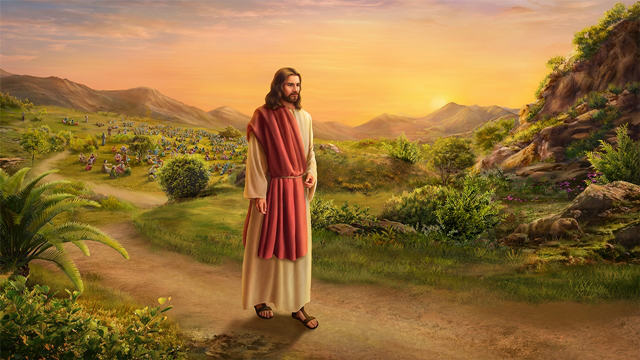 Jesus na montanha