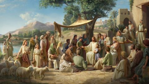 Por que Jesus Cristo falava por parábolas quando estava operando