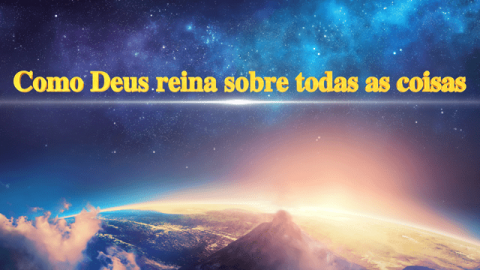Música gospel "Como Deus reina sobre todas as coisas"