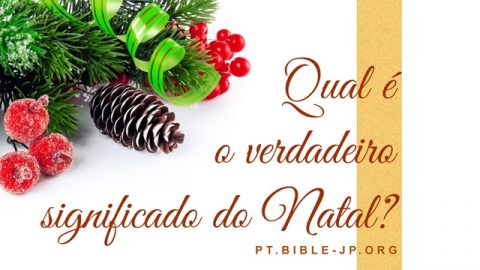 reflexão sobre o verdadeiro sentido do natal
