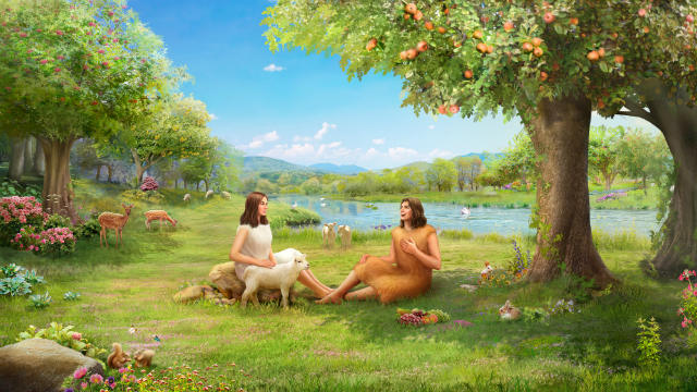 Eden, Adão e Eva