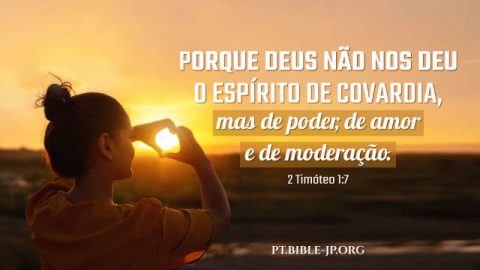 Devemos sempre acreditar que Deus nos dará ânimo para superar todas as dificuldades