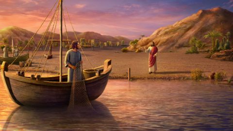 Jesus chama os primeiros discípulos