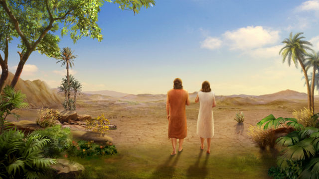 Historias Bíblicas - Adão e Eva são Expulsos do Jardim do Éden
