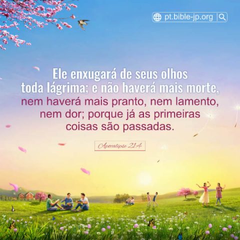 Apocalipse 21:4 estudo - Ele enxugará de seus olhos toda lágrima; e não haverá mais morte, nem haverá mais pranto, nem lamento, nem dor; porque já as primeiras coisas são passadas.
