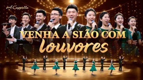 Música gospel "Venha a Sião com louvores"